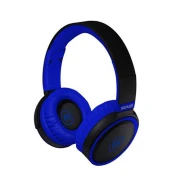 Слушалки с микрофон MAXELL B52, черно и синьо