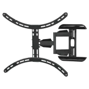 Стенна стойка за TV, Fullmotion ,XL, черна, 191см, 75", до 45кг