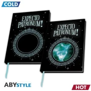 Тефтер ABYSTYLE HARRY POTTER Premium Heat Change Patronus, A5, 180 страници