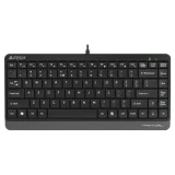 Мини клавиатура A4tech FK11, Жична, USB, hot keys 12, кабел 1,5 m, Черна