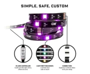 RGB лента KontrolFreek USB (3.6m)