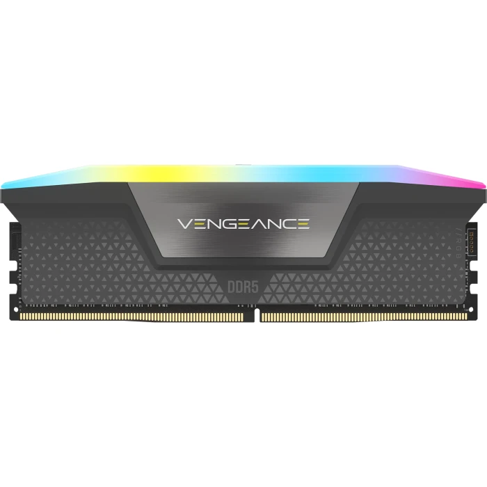 32GB (2x16) DDR5-6000 CL38 CORSAIR VENGEANCE RGB GREY