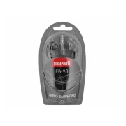 Слушалки MAXELL EB-98 , In-Ear, Черен