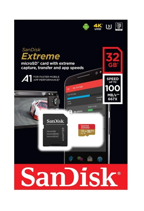 Sandisk Extreme microSDHC 32GB