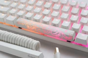 Ducky One 3 Pure White SF 65% Hotswap Cherry Mx Clear