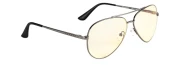 GUNNAR Maverick Gunmetal Liquet Silver
