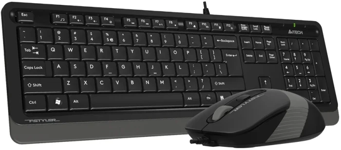 Комплект A4TECH Fstyler F1010 Сив
