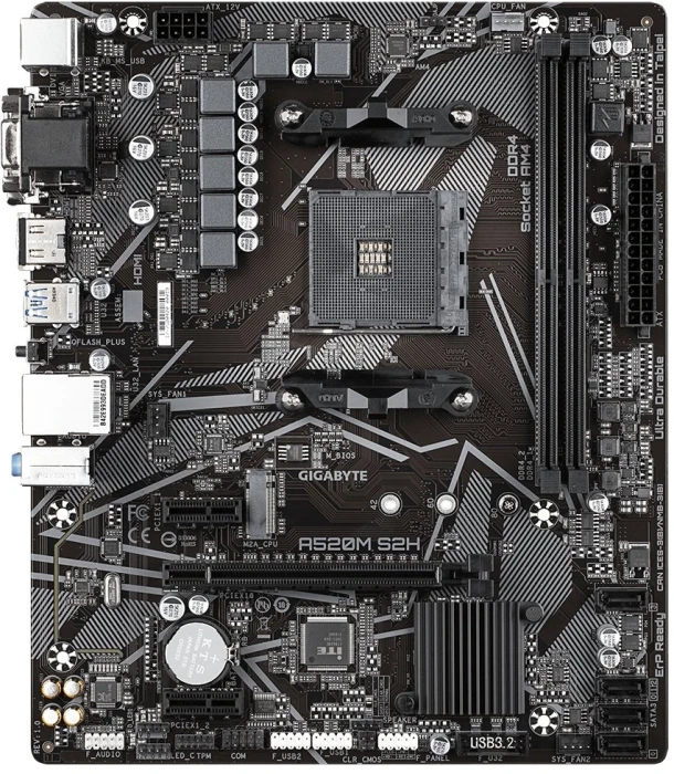 GIGABYTE A520M S2H