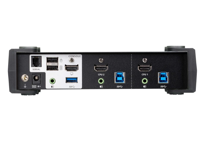 KVMP превключвател ATEN CS1822, 2-портов, 4K, USB 3.0, HDMI Audio