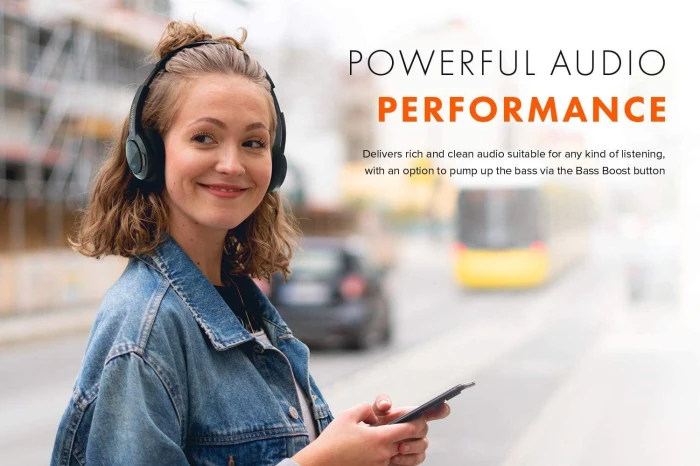 Слушалки CREATIVE Sound Blaster Jam V2 Bluetooth, Черен