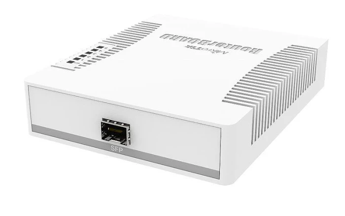 Суич MikroTik 260GS, 5-port 10/10/1000+1xSFP + cages