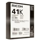 Мастило гел RICOH GC41K, 2500 копия, Черен