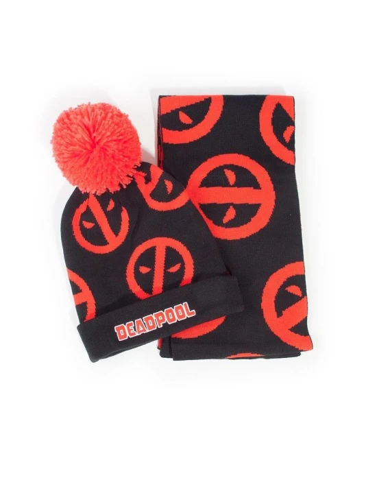 Комплект Deadpool - Symbol Beanie & Scarf Giftset