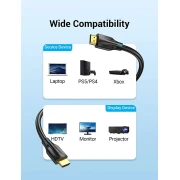 Vention Кабел HDMI v2.1 M / M 1m - 8K Dolby Vision HDR - AANBF