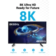 Vention Кабел HDMI v2.1 M / M 1m - 8K Dolby Vision HDR - AANBF