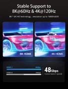 Vention Кабел HDMI v2.1 M / M 2m  - 8K Dolby Vision HDR - AANBH