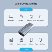Orico Адаптер USB3.1 to Type-C (female) - AH-AC10-GY