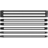 Thermaltake Sleeved Cable Black/White 300mm