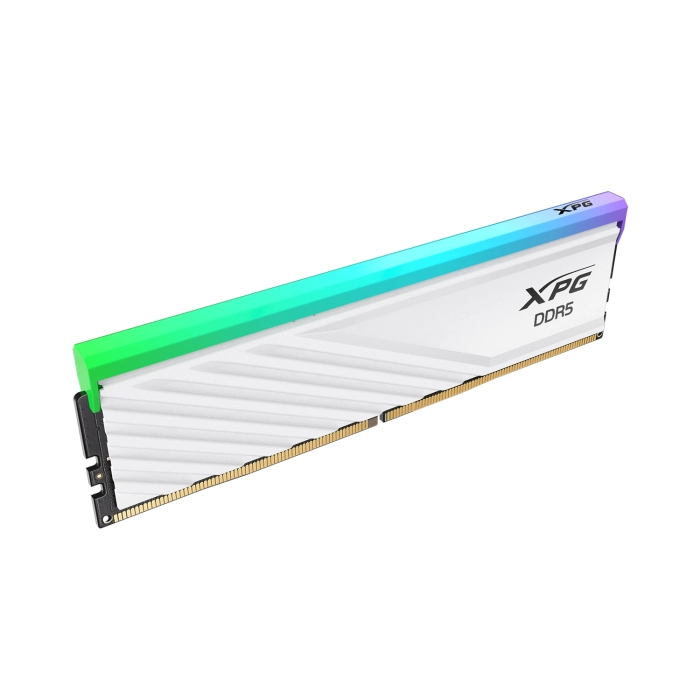 32GB (2x16) DDR5-6000 CL30 ADATA LANCER BLADE WHITE RGB