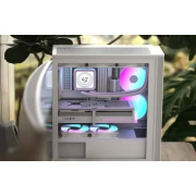 AeroCool D501A White Wood