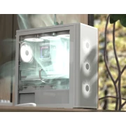 AeroCool D501A White Wood