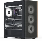 AeroCool D501A Black Wood