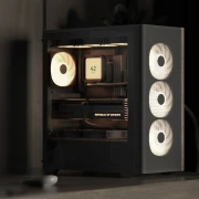 AeroCool D501A Black Wood