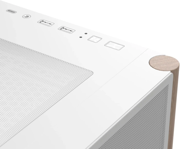 AeroCool D501A White Wood