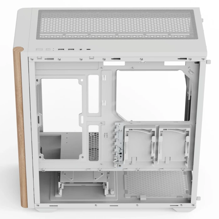 AeroCool D501A White Wood