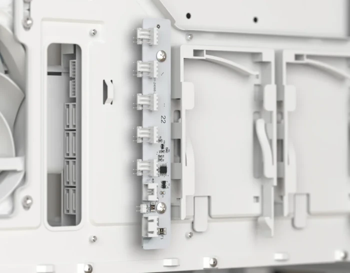 AeroCool D501A White Wood