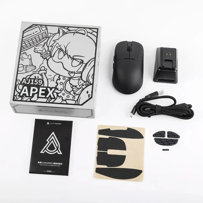 Ajazz AJ159 PRO Wireless 8K - Black