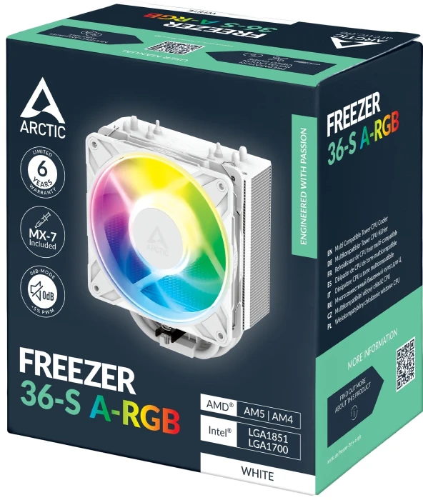 Arctic Freezer 36-S A-RGB - White