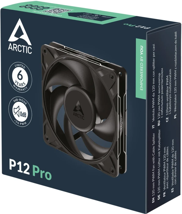 Arctic P12 Pro Black