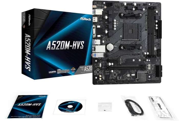 ASRock A520M-HVS