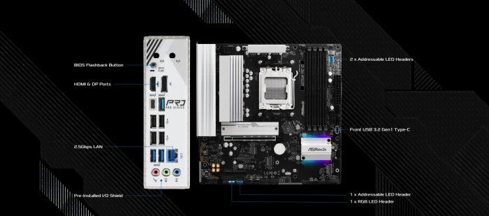 ASRock A620AM Pro RS