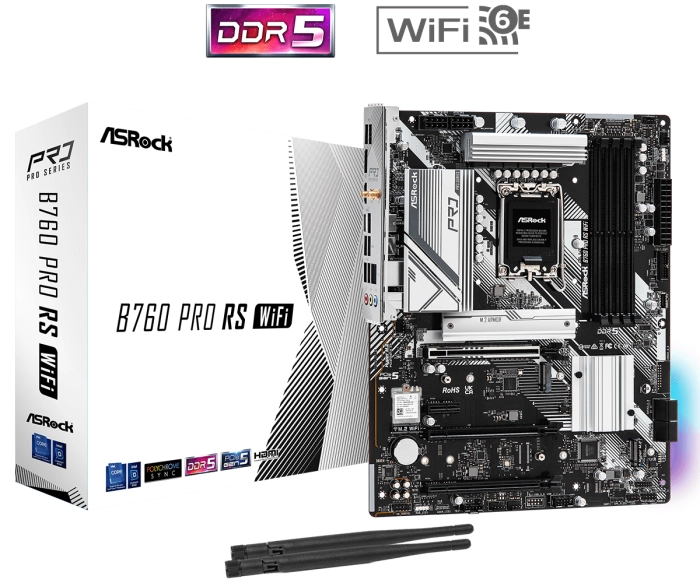 ASRock B760 Pro RS WiFi DDR5