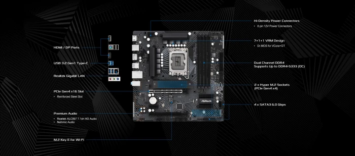 ASRock B760M PG Lightning/D4