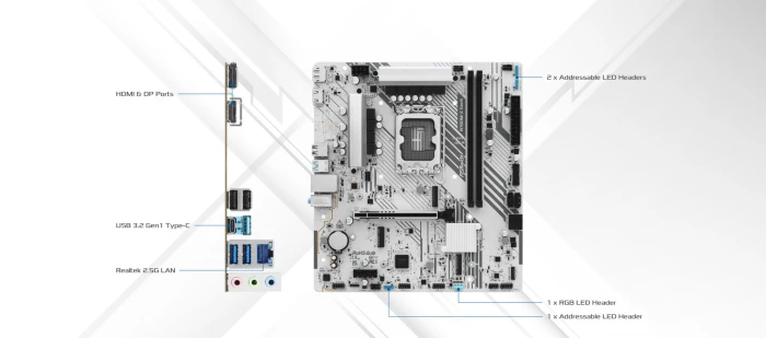ASRock B760M-X Gen5