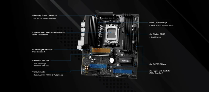 ASRock B850M Pro-A