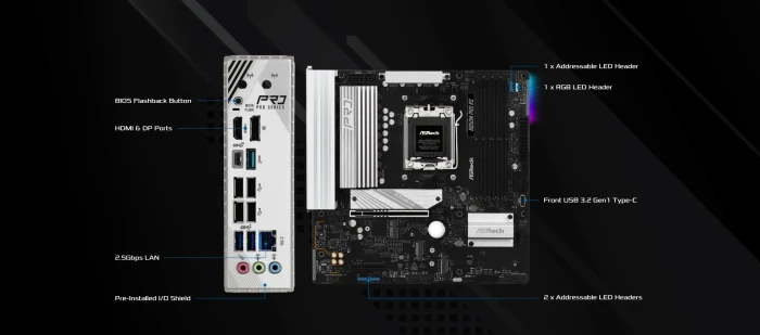 ASRock B850M Pro RS