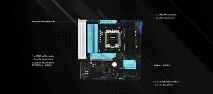 ASRock B850M Pro RS