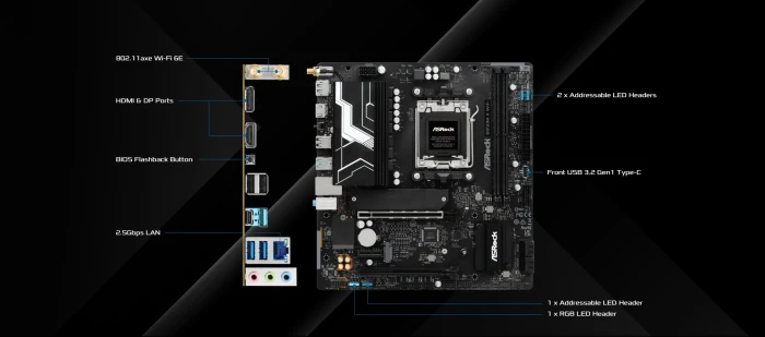 ASRock B850M-X WIFI