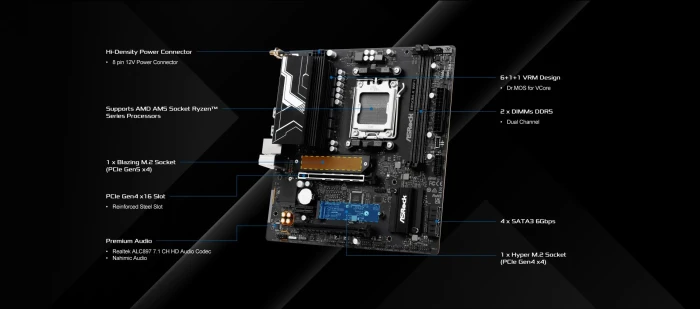 ASRock B850M-X WIFI