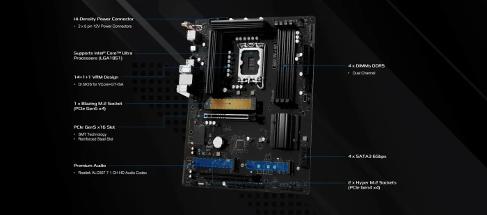ASRock B860 Pro-A WiFi