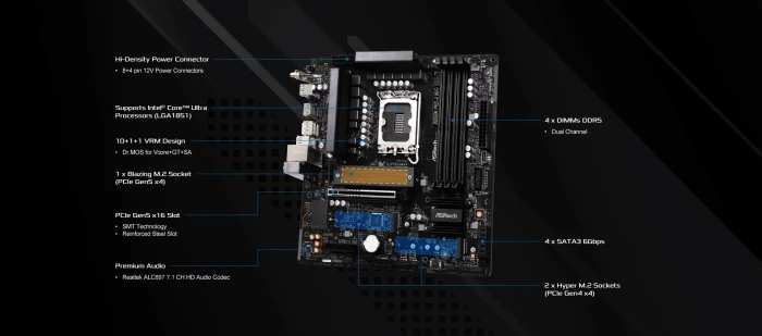ASRock B860M Pro-A WiFi