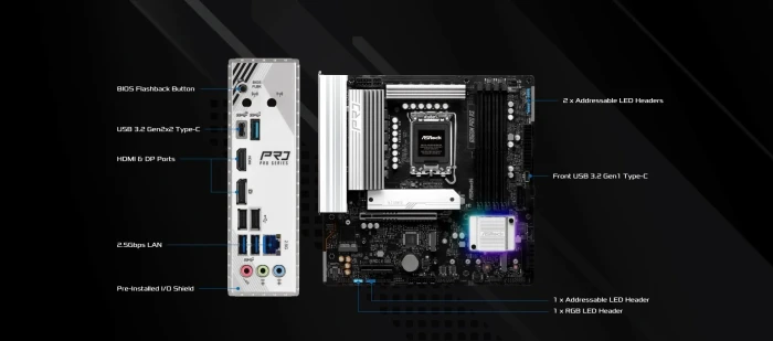 ASRock B860M Pro RS