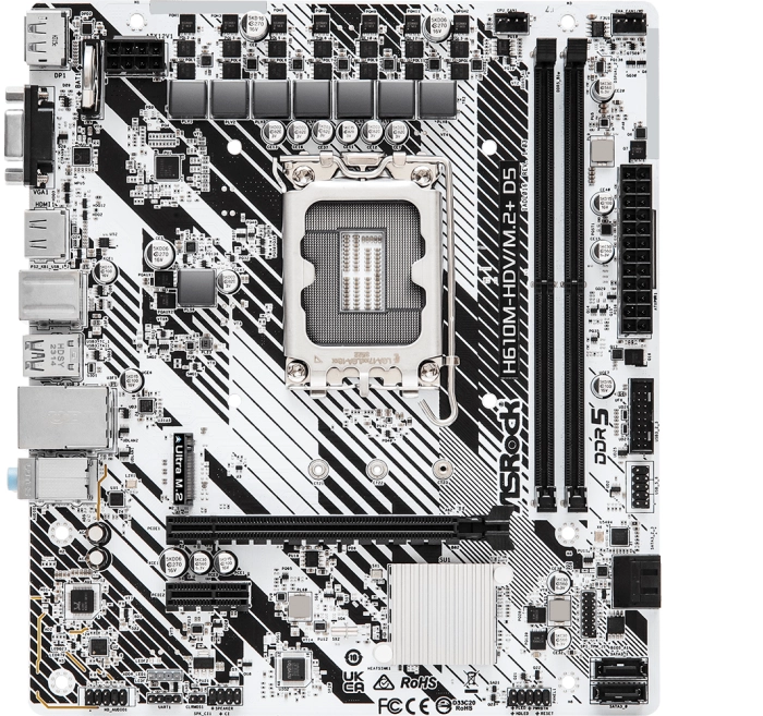 ASRock H610M-HDV/M.2+ D5