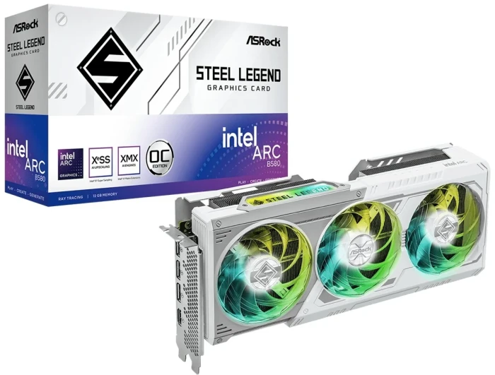 ASRock ARC B580 Steel Legend 12GB OC