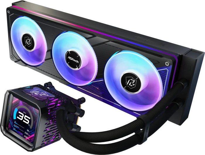 ASRock Phantom Gaming 360 Black LCD