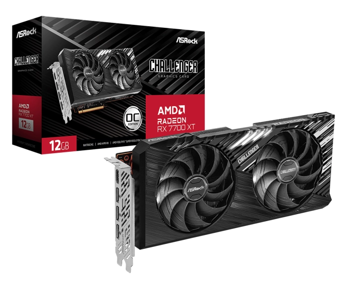 ASRock RX 7700 XT Challenger 12GB OC